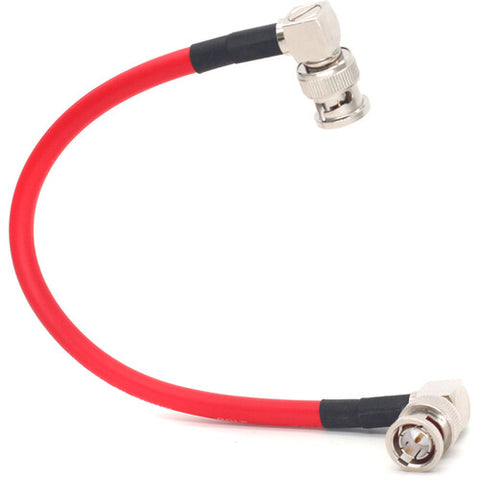 DigitalFoto Canare LV-61S 12G-SDI Right-Angle Video Cable (7.8")