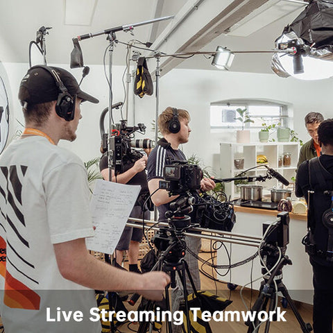 Hollyland Solidcom C1 Pro-2S Full-Duplex Wireless Intercom System w/ 2 Headsets