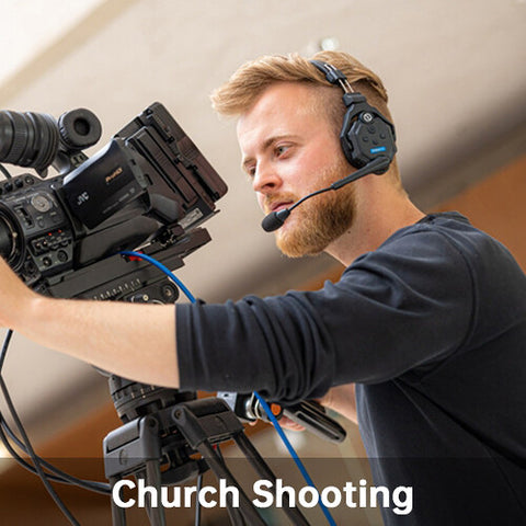 Hollyland Solidcom C1-3S Full-Duplex Wireless DECT Intercom System with 3 Headsets (1.9 GHz)