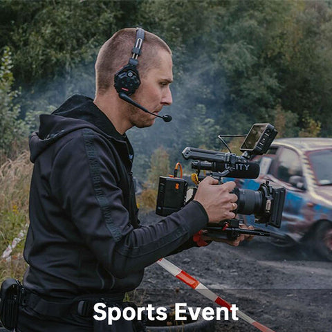 Hollyland Solidcom C1-3S Full-Duplex Wireless DECT Intercom System with 3 Headsets (1.9 GHz)