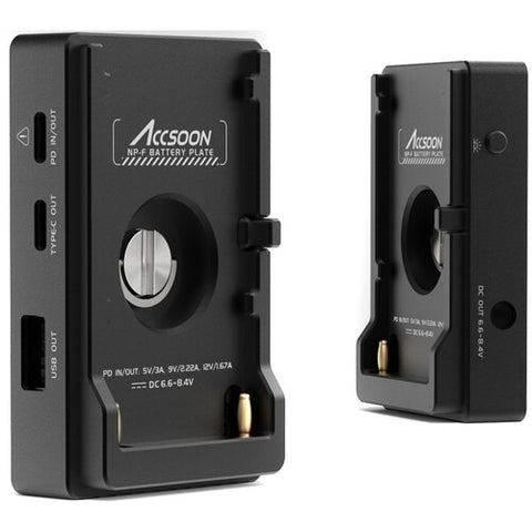 Accsoon ACC04 NP-F Battery Adapter Plate