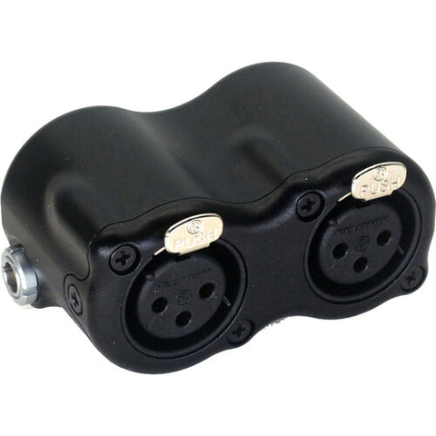 DigitalFoto LEMO 1B 10-Pin to Dual XLR 3-Pin Female Adapter for Atomos Shogun 7