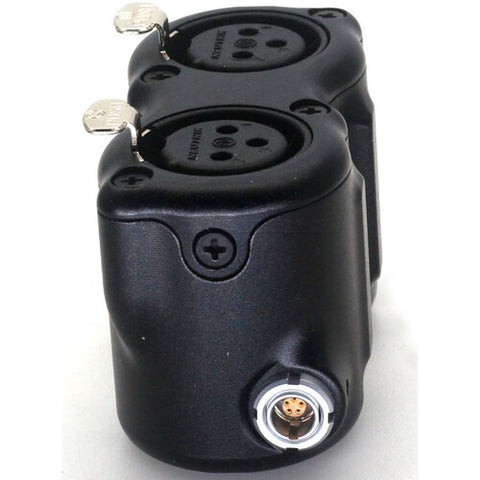 DigitalFoto LEMO 1B 10-Pin to Dual XLR 3-Pin Female Adapter for Atomos Shogun 7