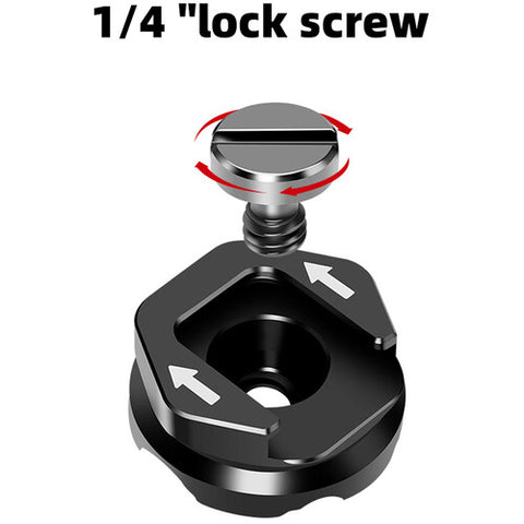 DigitalFoto Cable Fix Clamp w/ Cold Shoe Mount