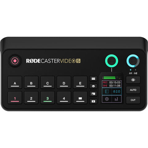RODE RODECaster Video S All-in-One Audio/Video Console