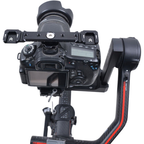DigitalFoto Dual Cold Shoe Mount Bracket
