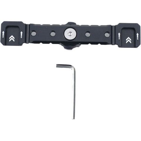 DigitalFoto Dual Cold Shoe Mount Bracket