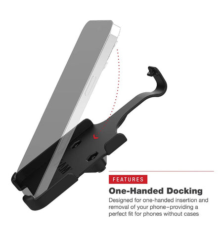 RAM Mount Form-Fit Holder for Apple iPhone 13 Pro Max, 14 Plus/Pro Max & 15 Plus