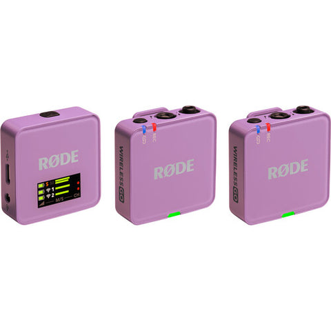RODE Wireless GO (Gen 3) Wireless Microphone System (colored kit)