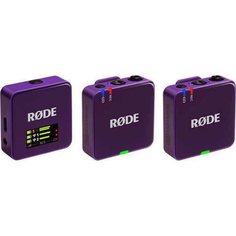 RODE Wireless GO (Gen 3) Wireless Microphone System (colored kit)