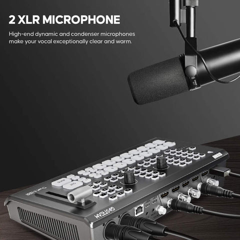 GoStream Duet 8 ISO Live Streaming Switcher