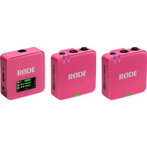 RODE Wireless GO (Gen 3) Wireless Microphone System (colored kit)