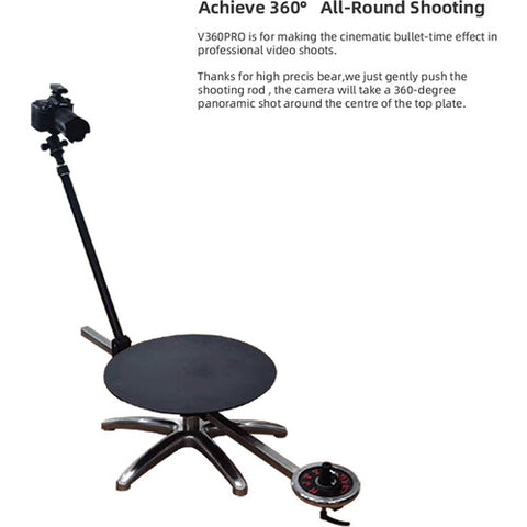 DigitalFoto V360PRO Spinning Platform w/ Background Frame
