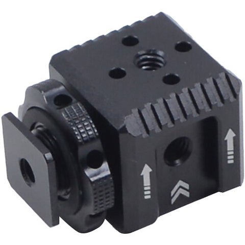 DigitalFotoCold Shoe Head with Tri-Cold Shoe Mount