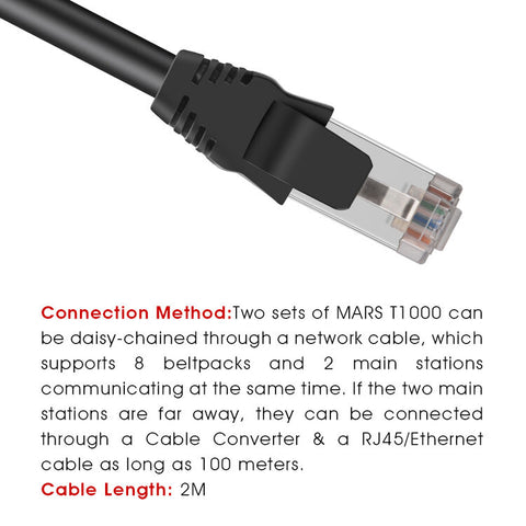 Hollyland Mars T1000 Full-Duplex Intercom System