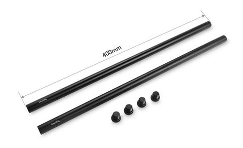 SmallRig #1054 Pair of 15mm Black Aluminum Alloy Rod