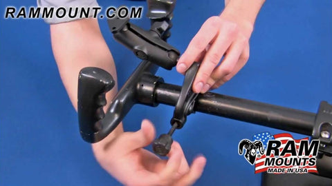 RAM Mount Composite Yoke Clamp 1" Ball Base