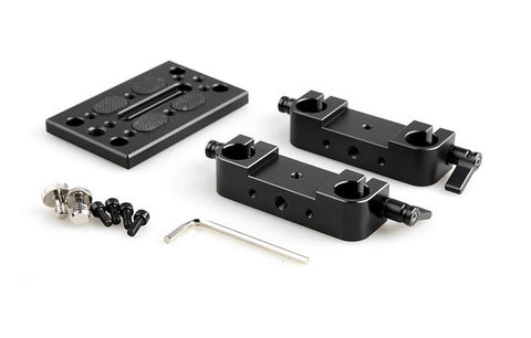 SmallRig #1775 Mounting Plate w/ Dual 15mm Rod Clamps