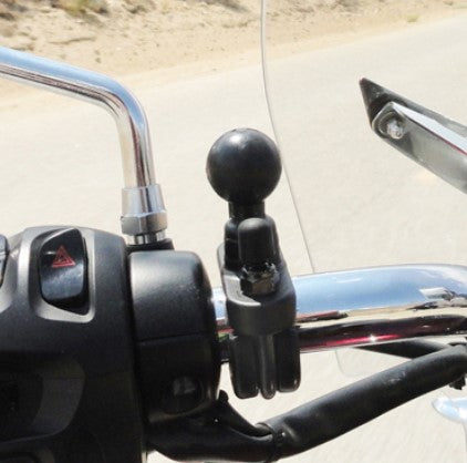 RAM Handlebar U-Bolt Base for Rails 0.5" to 1" Diameter