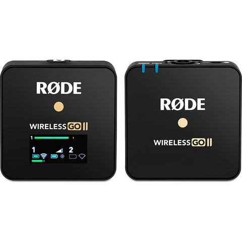 Rode Wireless GO II Single Compact Digital Wireless Microphone System/Recorder
