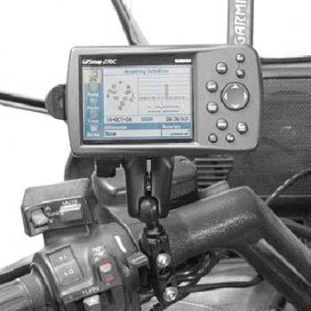 RAM Brake/Clutch Reservoir Base w/ 1" Ball