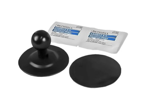 RAM Round Flex Adhesive Base w/ 1" Ball