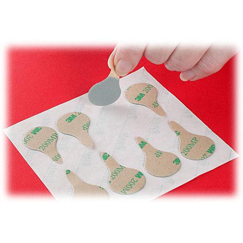 Rycote Undercover Lavalier Wind Cover and Adhesive Mount (30x Mixed Colour)