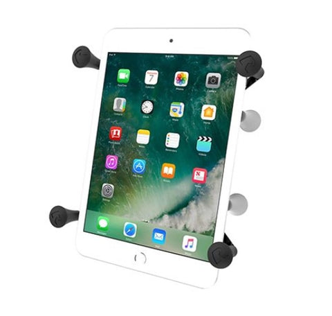 RAM Mount Universal X-Grip II Tablet Cradle w/ 1" Ball & tether