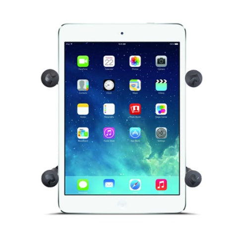 RAM Mount Universal X-Grip II Tablet Cradle w/ 1" Ball & tether