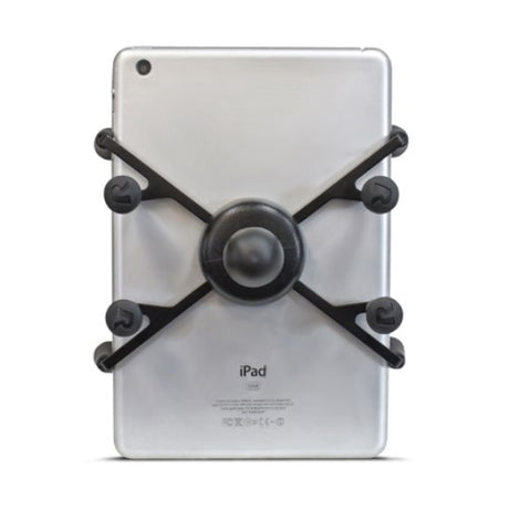 RAM Mount Universal X-Grip II Tablet Cradle w/ 1" Ball & tether