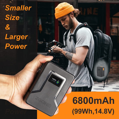 ZG CINE V-Mount Battery 99 Wh 6,800 mAh