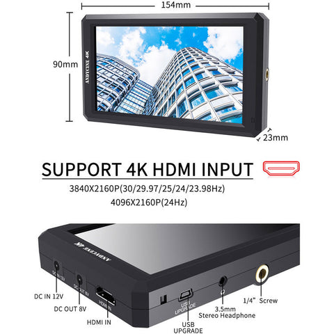 ANDYCINE A6 5.7" Full HD HDMI On-Camera Monitor