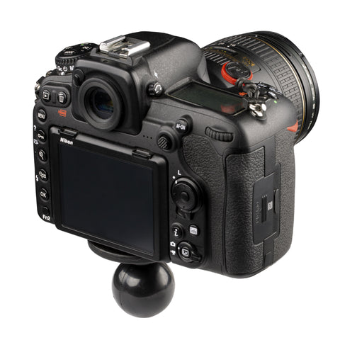 RAM Mount 1.5" Ball Adapter w/ Round Plate and 1/4"-20 Threaded Stud