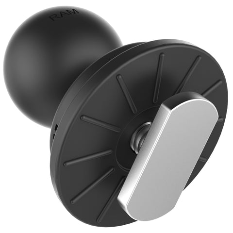 Base de rail à billes en plastique de 1 po à montage RAM avec fixation à boulon en T