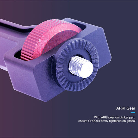 DigitalFoto Rotatable Monitor Bracket w/ Smartphone Clamp for Gimbals