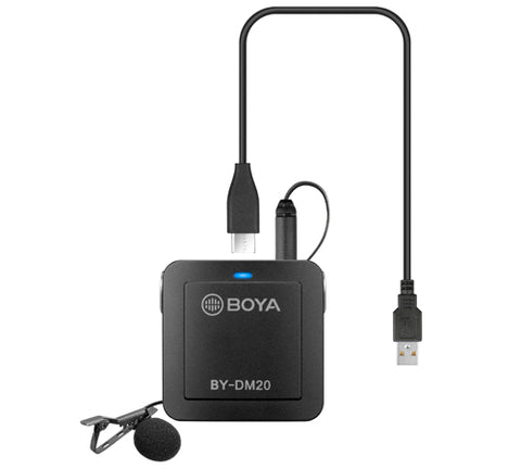 BOYA BY-DM20 Kit d'enregistrement double canal