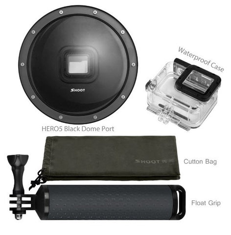 Dome Port for Hero5/6/7 Black
