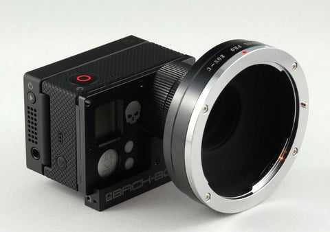 Back-Bone Adapter Canon EOS to C-Mount