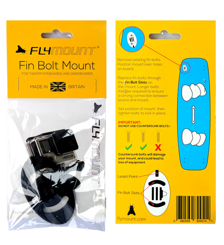 Support de boulon d'aileron Flymount pour GoPro