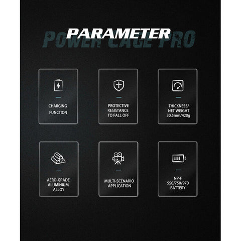 Accsoon Power Cage Pro for iPad Pro 12.9" (3rd to 5th Gen)