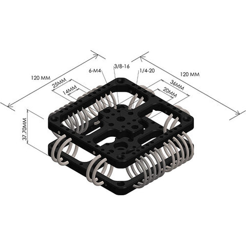 DigitalFoto HULK-ISO Shock Vibration Isolator