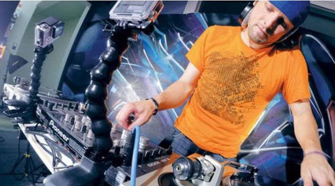 Pince avec col de cygne pour GoPro