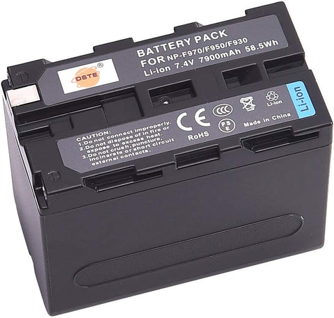 High Capacity NP-F970 Battery + Charger