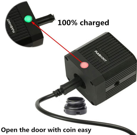 Flashoot C-08 Mini Aluminum LED Waterproof Video Light