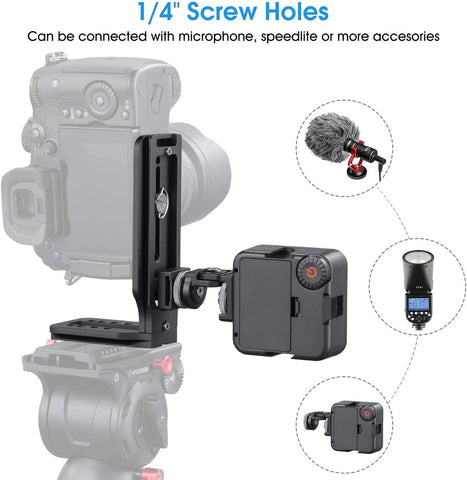 Universal L Shape Bracket Quick-Release Plate