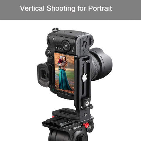 Universal L Shape Bracket Quick-Release Plate