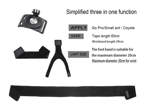 Hands & Legs 360 Strap Mount for GoPro