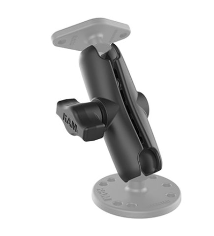RAM Medium Double Socket Arm w/ 1" Ball