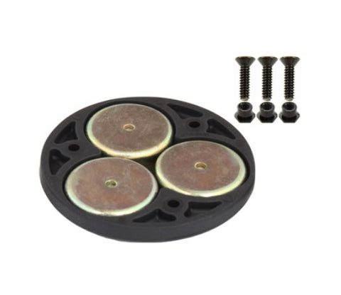 RAM Triple Magnetic Base w/ 1" Ball