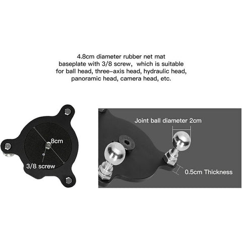 DigitalFoto Suction Cup Car Mounting System w/ Safety Strap